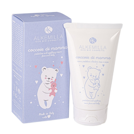Alkemilla  Coccole di Mamma Crema Viso e Corpo Baby  Gravidanza e Allattamento