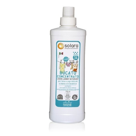 officina naturae  Bucato Liquido Concentrato a Mano e in Lavatrice senza Profumo  Detersivo liquido