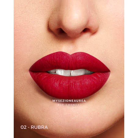 my sezione aurea  Rossetto Long Lasting Rosso Supremo - 02 Rubra  Rossetti