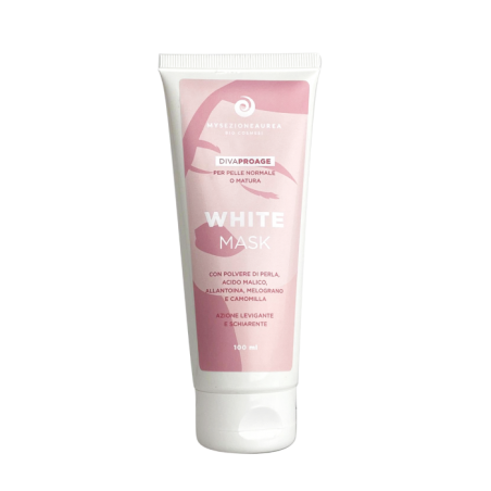 my sezione aurea  White Mask Bio all'Argilla Bianca - Diva Pro Age  Maschere Viso