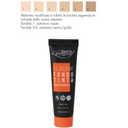 purobio  Fondotinta Liquido Sublime - Tonalità 03  Fondotinta