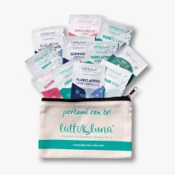 latte e luna  Pochette con Campioncini  Home