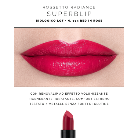 liquidflora  Rossetto Superb Lip - Red in Rose  Rossetti