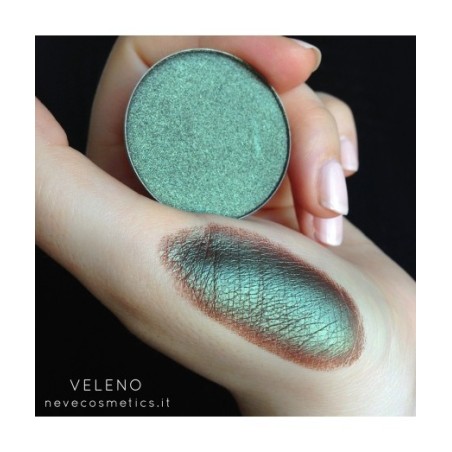 neve cosmetics  Ombretto Duochrome Marrone Verde - Veleno  Ombretti