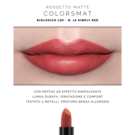 liquidflora  Rossetto Plumping Effect - Simply Red  Rossetti