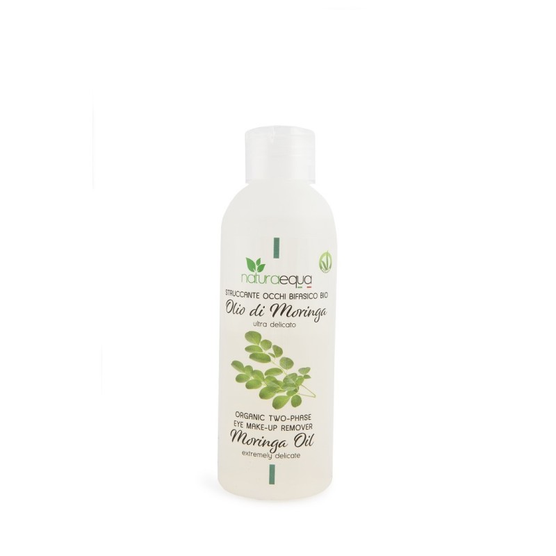 naturaequa  Struccante Occhi Naturale Bifasico all'olio di Moringa  Struccanti