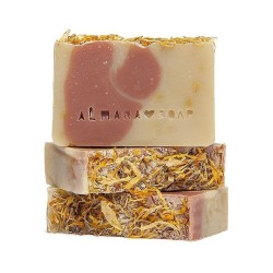 almara soap  Sapone Artigianale per pelle matura - Calendula  Saponi
