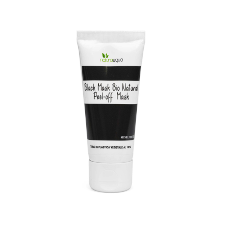 naturaequa  Black Mask Peel Off Bio al Carbone Vegetale  Anti-Imperfezioni