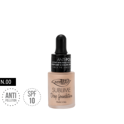 purobio  Fondotinta Liquido biologico Sublime Drop 00  Fondotinta
