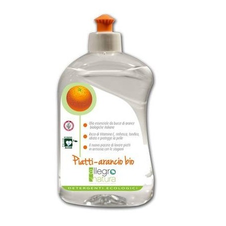allegro natura  Detersivo Piatti all'Arancia  Piatti