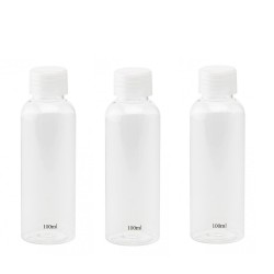 avril  3 Flaconi 100 ml da Riempire per Viaggio  Spugne e accessori corpo