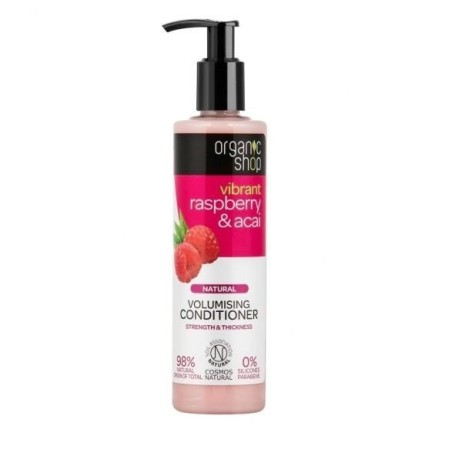 organic shop  Balsamo Volumizzante con Lampone e Acaj  Balsamo Capelli Sottili