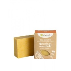 la saponaria  Sapone Bio Arancia e Cannella  Saponi