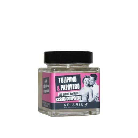apiarium  Scrub Corpo Tulipano e Papavero  Scrub Corpo