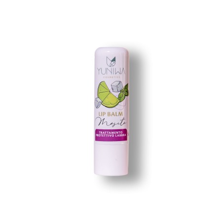 yuniwa cosmetics  Balsamo Labbra Protettivo - Mojito  Cura delle labbra