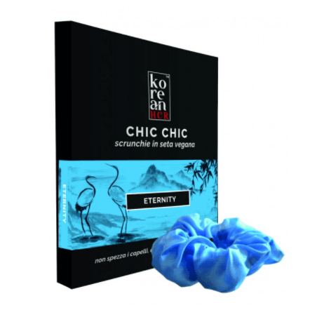 gentleaf  Scrunchie in Seta Vegana - Eternity  Spazzole e Phon
