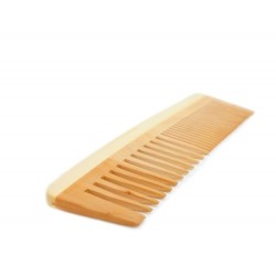cose della natura  Pettine Doppio in Legno Naturale  Spazzole e Phon
