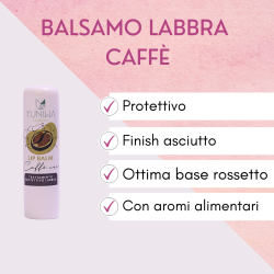 yuniwa cosmetics  Balsamo Labbra Protettivo - Caffè Nero  Lipbalm Naturali Yuniwa Cosmetics