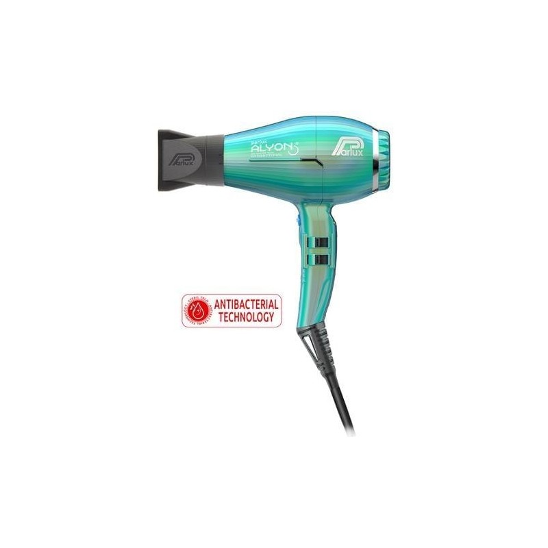parlux  Phon Asciugacapelli Professionale - Parlux Alyon Giada Antibatterico  Spazzole e Phon