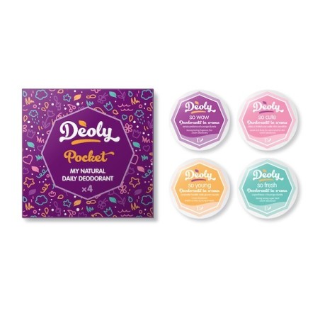 latte e luna  Deodorante Naturale in Crema - Pocket Set  Deodoranti