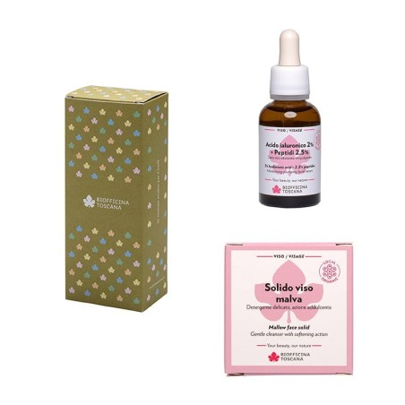biofficina toscana  Kit Viso Protettivo e Restitutivo alla Malva  Idee regalo