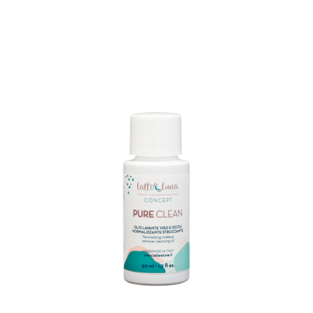 latte e luna  Olio Detergente e Struccante - Pure Clean  Detergenti viso