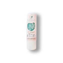 yuniwa cosmetics  Balsamo Labbra Protettivo - Fiori Bianchi  Lipbalm Naturali Yuniwa Cosmetics