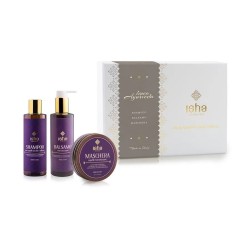 isha  Cofanetto Rituale per Capelli Secchi, Sfibrati e Fini  Routine Capelli