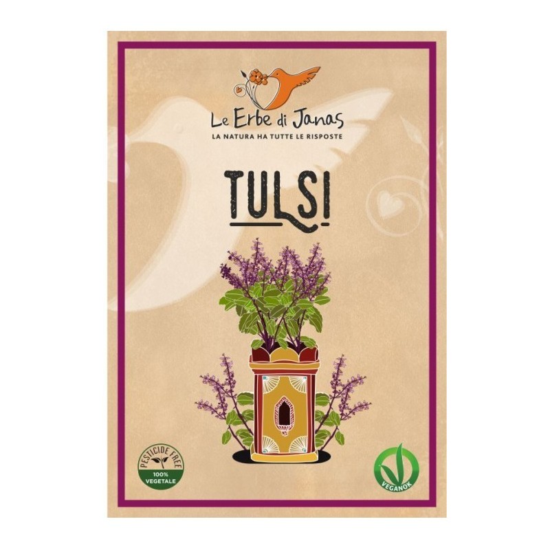 le erbe di janas  Tulsi  Erbe trattanti in polvere