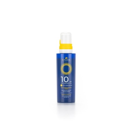 gyada cosmetics  Olio Solare Abbronzante SPF 10  Olio Abbronzante bio