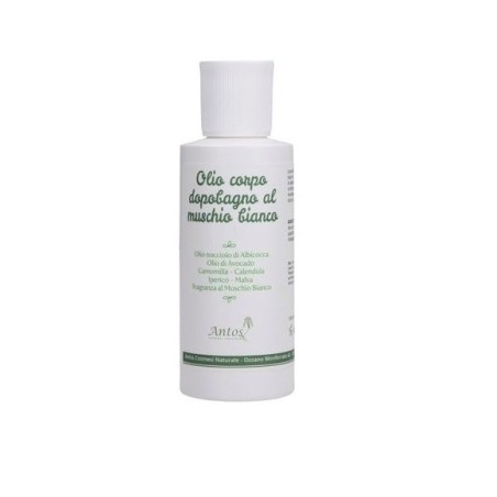 antos cosmetici  Olio Dopo Bagno al Muschio Bianco  Oli e Burri