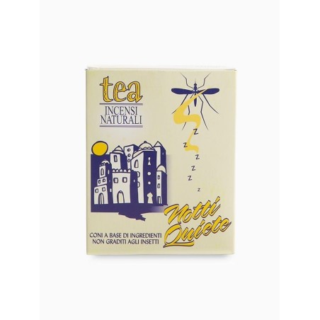 tea natura  Coni di Incenso Antizanzare Naturale "Notti Quiete"  Spray antizanzare bio