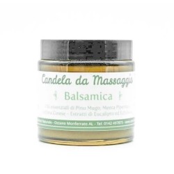 antos cosmetici  Candela da Massaggio Balsamica  Oli e Burri