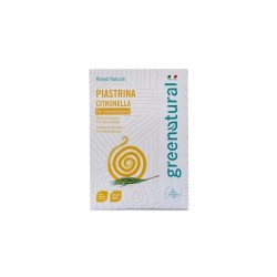 greenatural  Piastrina alla Citronella  Spray antizanzare bio