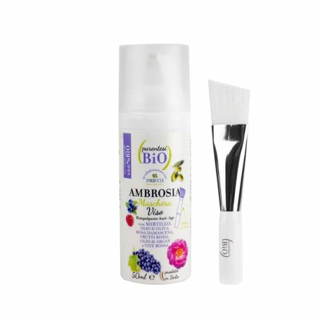 parentesi bio  Ambrosia - Maschera Viso Rimpolpante ed Anti-age  Maschere Viso