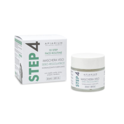 apiarium  Maschera Viso Sebo-Regolatrice per Pelle Mista ed Impura  Maschere Viso
