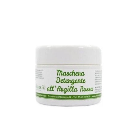 antos cosmetici  Maschera Detergente all'Argilla Rossa  Maschere Viso