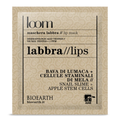 bioearth  Maschera Labbra Rigenerante alla Bava di Lumaca e Cellule Staminali di Mela  Cura delle labbra