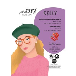 purobio  Maschera Viso Peel Off Pelle Secca - Frutti Rossi  Maschere Viso