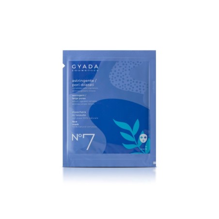 gyada cosmetics  Maschera Astringente in Tessuto per Pori Dilatati N.7  Anti-Imperfezioni