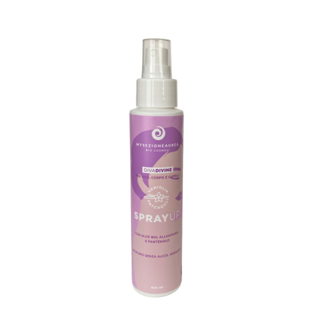 my sezione aurea  Spray UP Profumo Corpo e Capelli - Vaniglia & Patchouli  Profumi per capelli