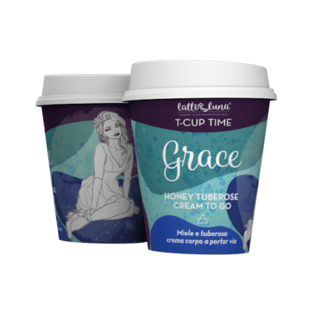 latte e luna  TCup - Crema Corpo Grace - note floreali ed ambrate  Creme Corpo Bio