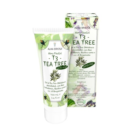 alma briosa  Fitopomata Gel Tea Tree Bio e Vegan purificante  Unguenti e Pomate