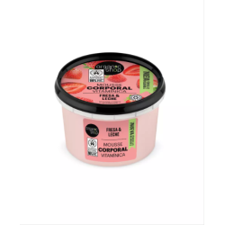 organic shop  Mousse Corpo Idratante Fragole e Latte  Creme Corpo Bio