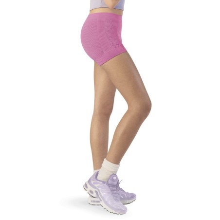 solidea- leggings anticellulite  Short Micromassaggianti Panty Silhouette Rosa - Taglia 4 L  Leggins Anticellulite