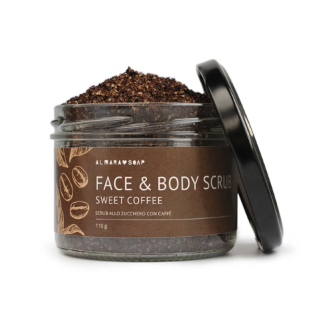 almara soap  Scrub Viso e Corpo - Sweet Coffee  Scrub Corpo
