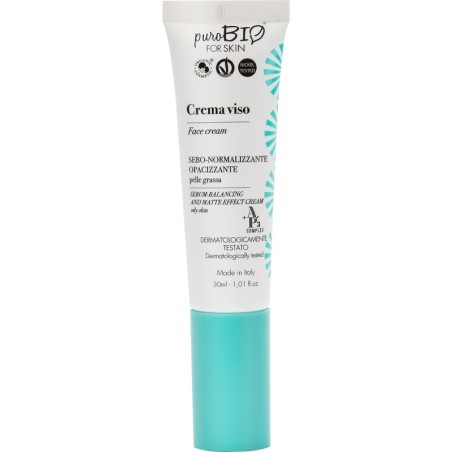 purobio  Crema viso Sebo - Normalizzante  Creme viso
