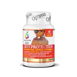 optima naturals  Skin Protection - Integratore antiossidante per la pelle  Integratori alimentari