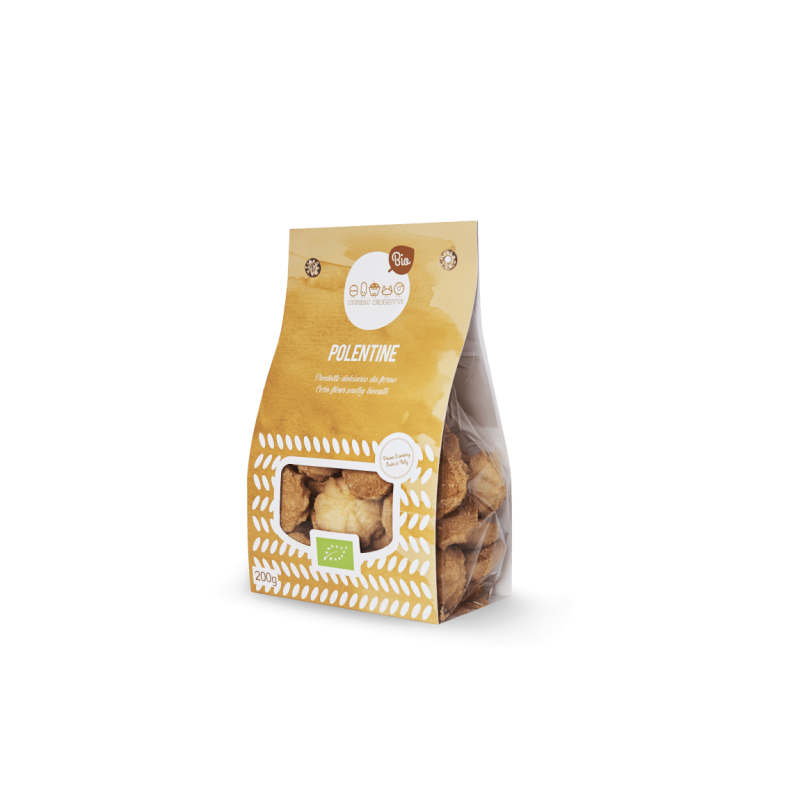 banda biscotti  Polentine 200 gr  Biscotti