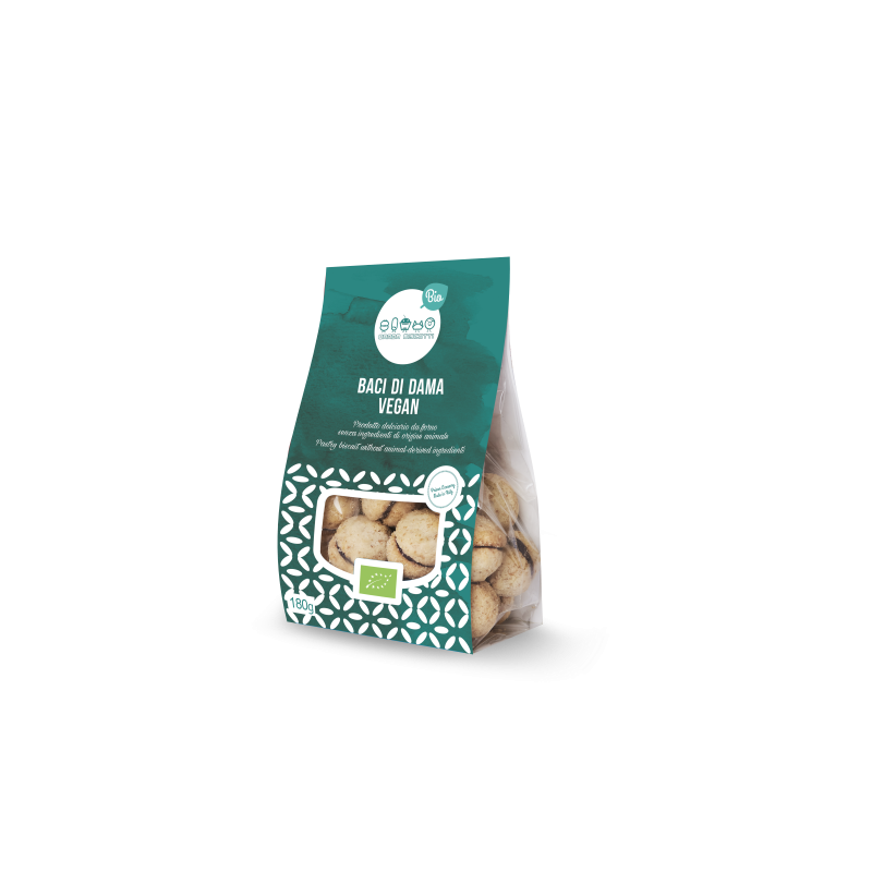 banda biscotti  Baci di Dama Vegan  Biscotti